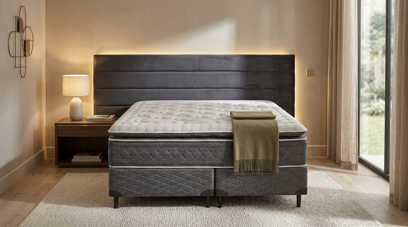 Colchão de Molas Ensacadas com Pillow Top New York